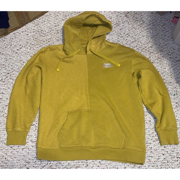 Vans Tops - VANS Lizzie Iridescent Hoodie Sweatshirt Golden Palm Womens Size Small